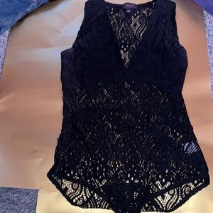 Mesh Sleeveless Bodysuit